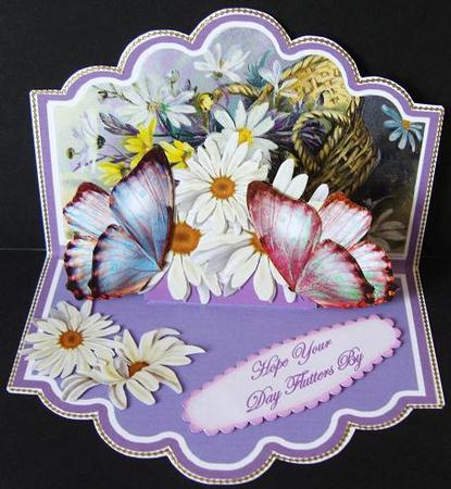 3D Pop Up - Utterly Flutterly by Cindy Thompson