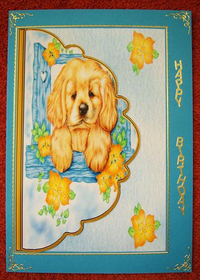 Puppy Blue by Cindy Thompson