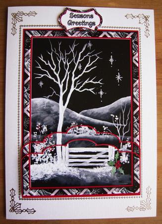 Gate in the Snow by Cindy Thompson