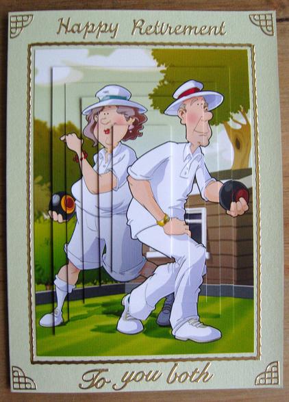 Bowling Dudes Couple Pyramid by Cindy Thompson