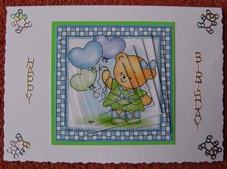 Rosie's Balloons Twisted Pyramage Sheet by Cindy Thompson
