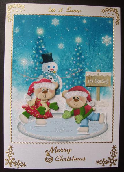 Skating Bears by Cindy Thompson