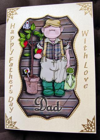 Apple Doodles Dad Pyramage by Cindy Thompson