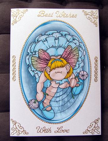 Dandelion Fairy Doodles Pyramage. by Cindy Thompson