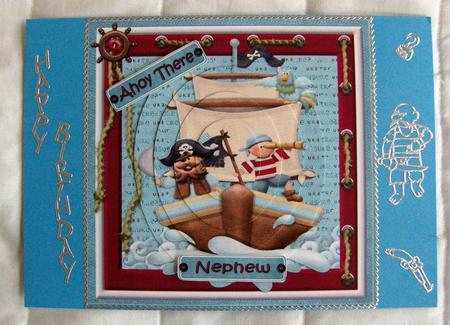 Birthday Boy Pirate Oval Pyramid Featured Gallery Photo