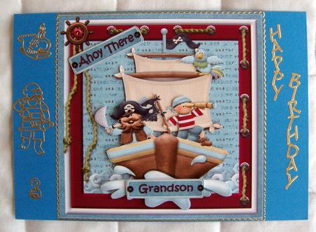 Birthday Boy Pirate by Cindy Thompson