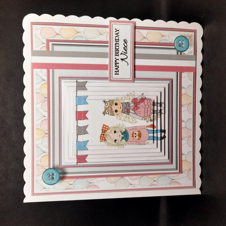 8x8 Sweet Friendship - Mini Kit Designed especially for Melanie Alcock  by Claire Dyas