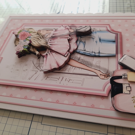 A5 Teenage Beauty Mini Decoupage/Oval Pyramage Kit - x4 A4 sheets   by Claire Dyas