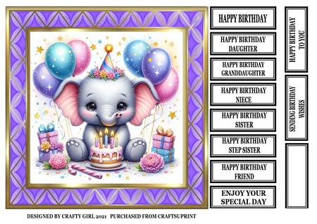6x6 Fancy Diamond Frames 7-12 in PNG by Claire Dyas