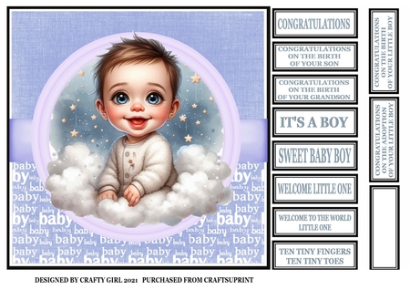 Cute Baby Boys  by Claire Dyas