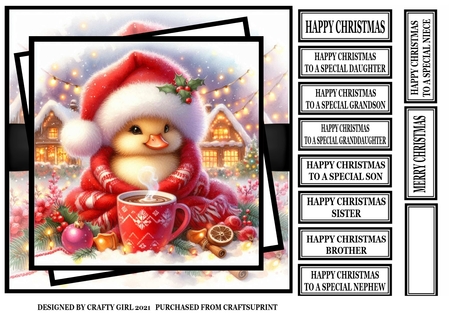 Merry Duckymas by Claire Dyas