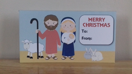 Nativity Money Wallet 4 by Claire Dyas