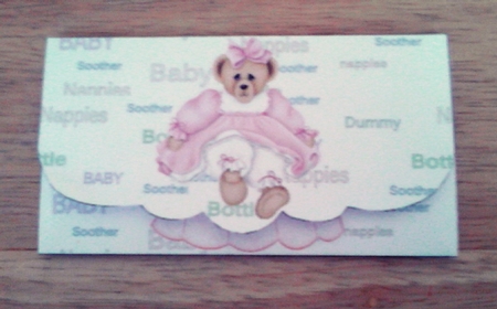 Baby Money Wallet 2 by Claire Dyas
