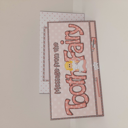 Tooth Fairy Money or Gift Wallet Card Kit by Claire Dyas