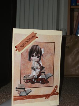 Girl with Books by Claire Fleming