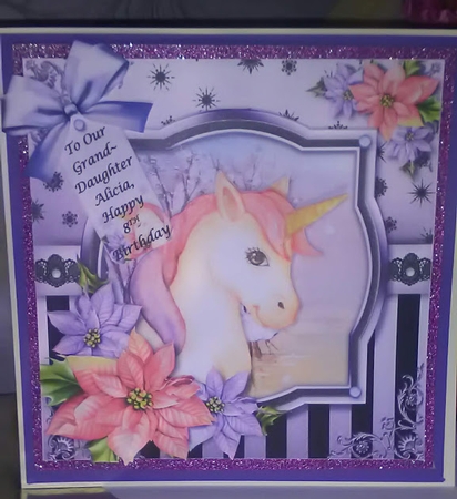 The Christmas Unicorn by CLAIRE JENKINS