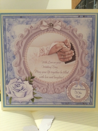 WEDDING DAY SHADES OF BLUE by CLAIRE JENKINS