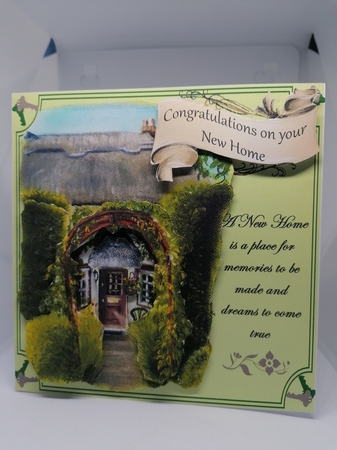 New Home Cottage Arch by claire scott