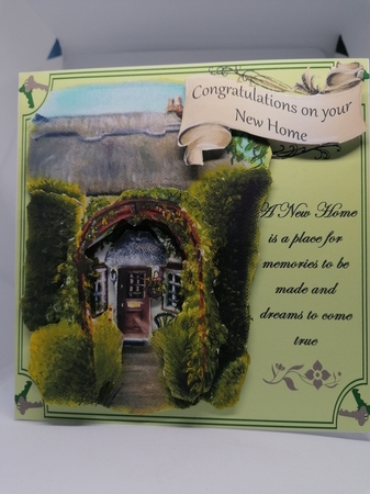 New Home Cottage Arch by claire scott