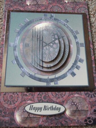 Old Clocks and Cogs for the Men by Claire Watts