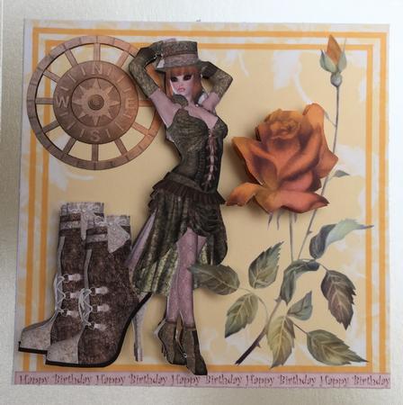 Steampunk Rose by Claire James