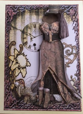 Steampunk Fashion & Things Decoupage by Claire James