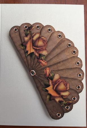 Flaming Roses - Happy Birthday - Just Because - Fan Sheet by Claire James
