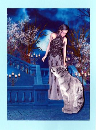 Gothic Night Friends & Familiars + Decoupage by Claire James