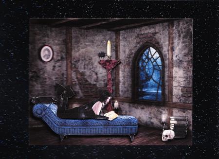 Nevermore Theres Nothing Like a Good Read 2 + Decoupage by Claire James