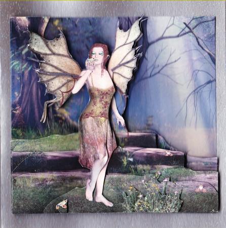 Fairy Magic Secrets - Secluded Glade Kissing Frogs Inner+tag by Claire James