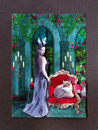 Gothic Night Friends & Familiars Viii + Decoupage & Tag by Claire James