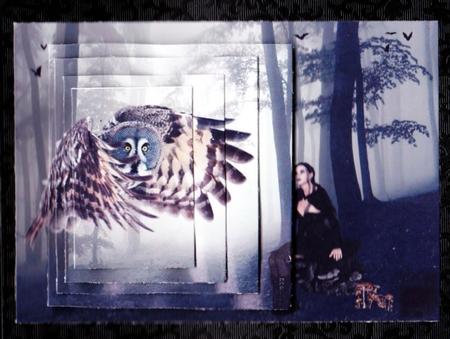 Gothic Night Friends & Familiars V Pyrimage Pyramid Stacker by Claire James