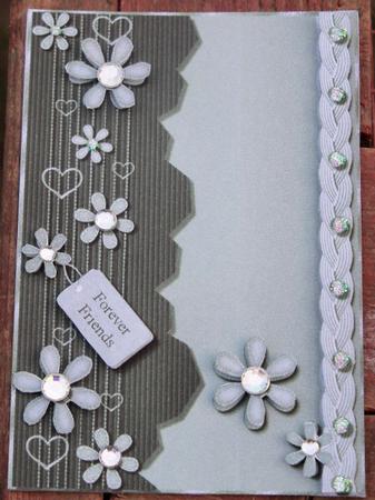 Denim & Corduroy Dreams Card Topper by Clare Chanter