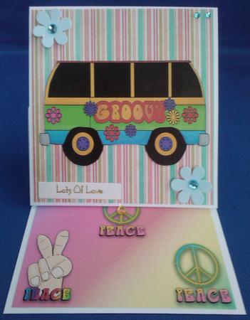Hippy Van by Clare Chanter