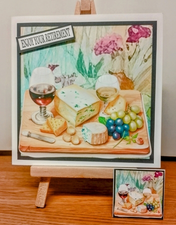 WINE AND CHEESE by COLETTE MORRIS