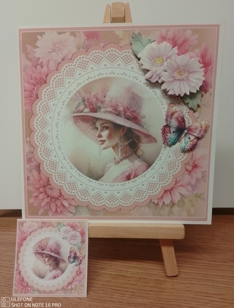 Beautiful Lady In Hat 2 by COLETTE MORRIS