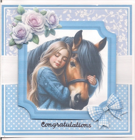 I LOVE MY HORSE - toppers by COLETTE MORRIS