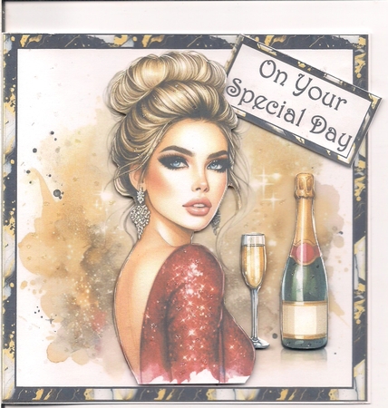 Red Party Drress 2 by COLETTE MORRIS