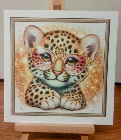 Baby Leopard 1 by COLETTE MORRIS
