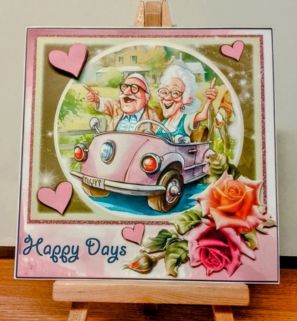 Golden Oldies Enjoying Life - Happy Days #1 by COLETTE MORRIS