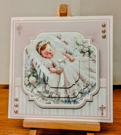 6x6 Babies Christening Day 9 by COLETTE MORRIS