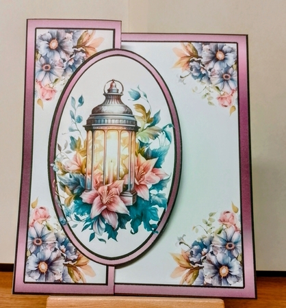FBG Floral lantern by COLETTE MORRIS