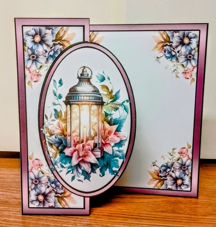 FBG Floral lantern by COLETTE MORRIS