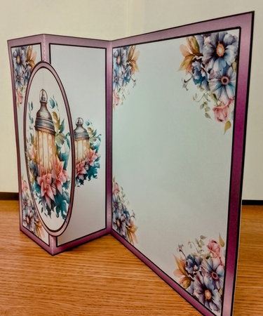 FBG Floral lantern by COLETTE MORRIS