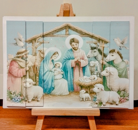 Christmas Nativity #2 by COLETTE MORRIS
