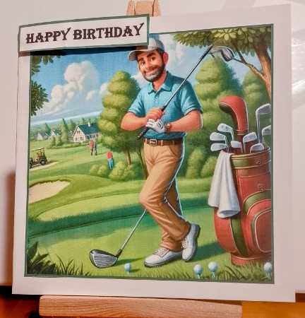 golf toppers by COLETTE MORRIS