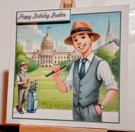 golf toppers by COLETTE MORRIS