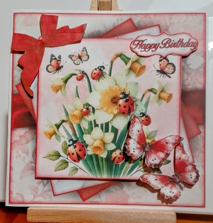 Spring Ladybird Mini Kit 7X7 by COLETTE MORRIS