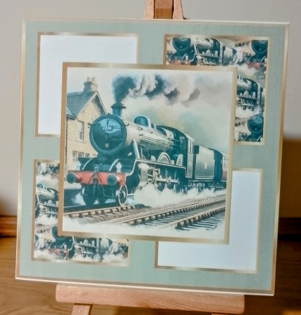  just  steam train by COLETTE MORRIS