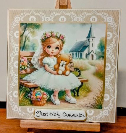 girl communion by COLETTE MORRIS